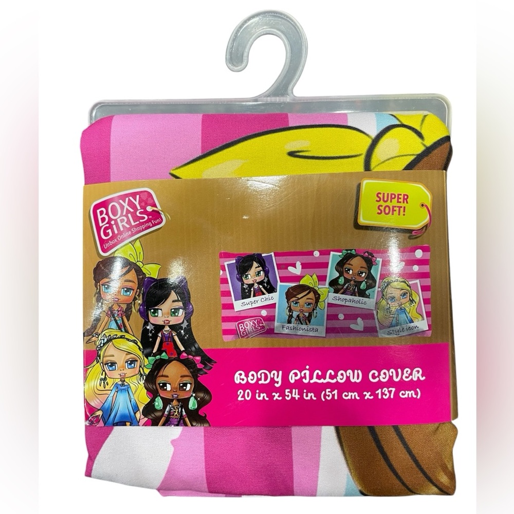 Boxy Girls Super Soft Body Pillow Cover